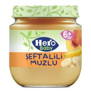 پوره مخلوط میوه هلو،موز هروبیبی Hero baby