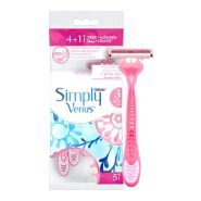 خود تراش ژیلت مدل simply venus بسته 5 عددی - فروشگاه کودک کالا