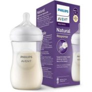 مشخصات ، قیمت و خرید شیشه شیر نچرال 260 میل ریسپانس فیلیپس اونت Avent