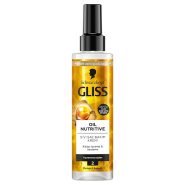 اسپری دوفاز موهای حساس و آسیب دیده گلیس Gliss Ultimate Oil Elixir 200Ml