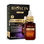 سرم کلاژن بیوکسین Bioxcin Collagen 5% حاوی رتینول و Q10 با خاصیت ضد چروک و سفت کننده 30 میل