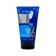 مشخصات، خرید و قیمت ژل مو خیس لورآل 6 سری studio Line مدل Pure Wet حجم 150 میل