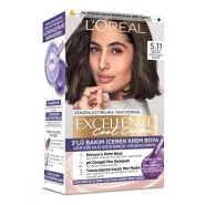 رنگ مو لورآل قهوه ای روشن دوی L'Oreal Excellence شماره 5.11