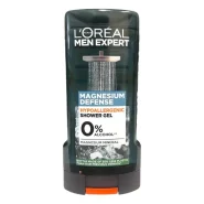 ژل حمام مردانه لورآل مدل Magnesium Defence حجم 300 میلی‌لیتر