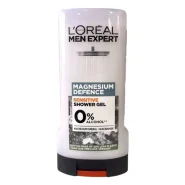 شامپو بدن مردانه لورآل مدل Magnesium Defence مناسب پوست حساس حجم 300 میلی‌لیتر