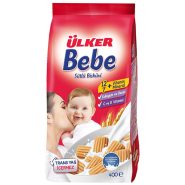 بیسکوییت شیر و گندم اولکر به به Ulker bebe وزن 400 گرم