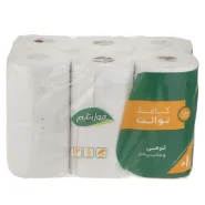 دستمال توالت فول تایم چهارلایه بسته ۱۲ عددی
