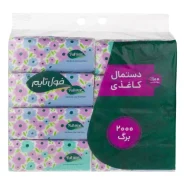 دستمال کاغذی فول تایم بسته ۸ عددی