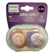 پستانک اونت طرح فیل مدل Ultra Soft سایز ۰ تا ۶ ماه